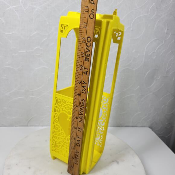 VTG Mattel Barbie Townhouse Elevator 14" Yellow Replacement Piece Without String - Picture 4 of 13